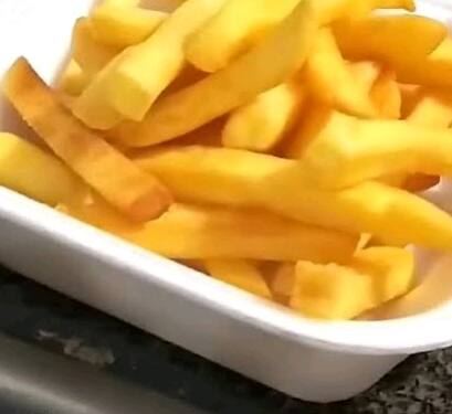 Porção de fritas